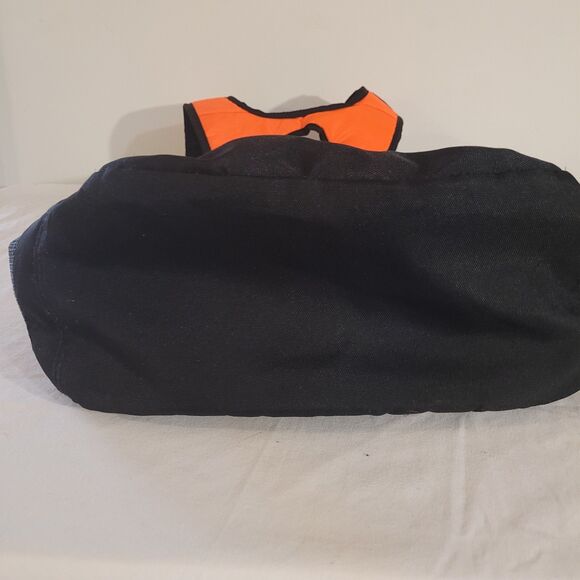 Swiss Gear Airflow Orange/black Back Pack Pockets/zippers - Picture 3 of 11